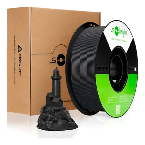 Soleyin negro 2 Soleyin Ultra PLA Negro 1kg