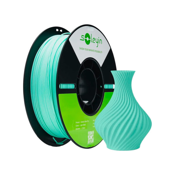 filamento Soleyin Ultra PLA Verde Claro Creality 300mm/s