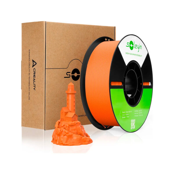 filamento Soleyin Ultra PLA naranjo Creality 300mm/s